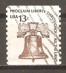 Briefmarke USA Mi.Nr. 1191 yC o Americana 1975 / Freiheitsglocke #