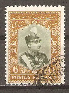 Briefmarke Iran Mi.Nr. 584 o Reza Schah Pahlavi 1929 #