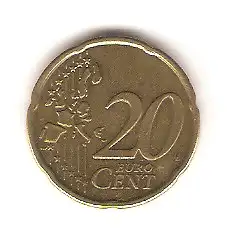 Euro Kursmünze Finnland 20 Cent 2001 #m7