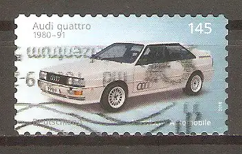 Briefmarke BRD Mi.Nr. 3379 o Klassische deutsche Automobile 2018 / Audi quattro #