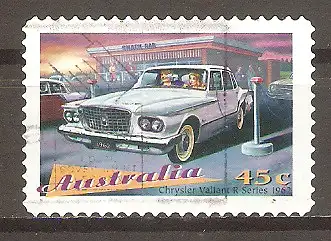 Briefmarke Australien Mi.Nr. 1625 o Klassische Automobile 1997 / Chrysler Valiant R Series (1962) #