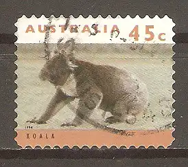 Briefmarke Australien Mi.Nr. 1412 o Känguruhs und Koalas 1994 / Koala #