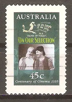 Briefmarke Australien Mi.Nr. 1484 o 100 Jahre Kino 1995 / Filmplakate - On Our Selection #