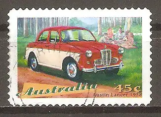 Briefmarke Australien Mi.Nr. 1624 o Klassische Automobile 1997 / Austin Lancer (1958) #