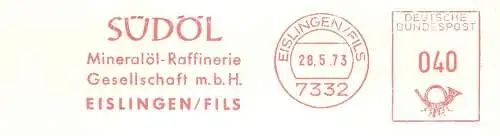 Freistempel Eislingen / Fils - SÜDÖL Mineralöl Raffinerie GmbH Eislingen / Fils (#2915)