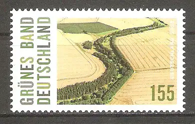 Briefmarke BRD Mi.Nr. 3529 ** Naturschutzprojekt „Grünes Band Deutschland“ 2020 #