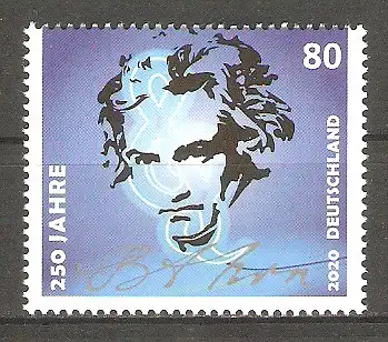 Briefmarke BRD Mi.Nr. 3513 ** 250. Geburtstag von Ludwig van Beethoven 2020 / Komponist #