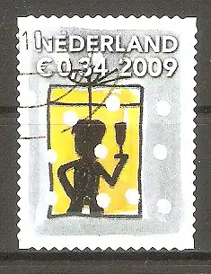 Briefmarke Niederlande Mi.Nr. 2718 o Dezembermarken 2009 / Geschenkpakete mit weihnachtlichen Motiven #