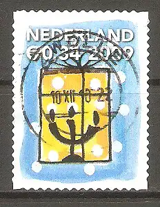 Briefmarke Niederlande Mi.Nr. 2714 o Dezembermarken 2009 / Geschenkpakete mit weihnachtlichen Motiven #