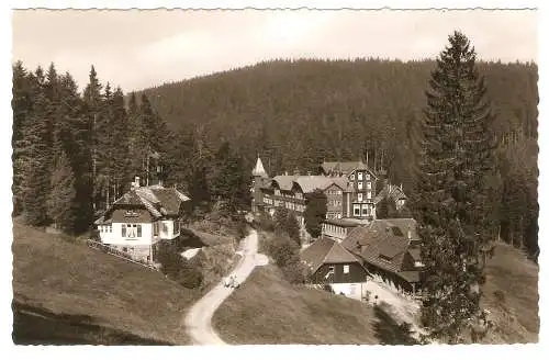 Ansichtskarte Deutschland - Ottersweier - Kurhaus "HUNDSECK" an der Schwarzwaldhochstraße (2925)