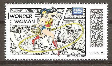 Briefmarke BRD Mi.Nr. 3925 ** Superhelden 2025 / Wonder Woman #