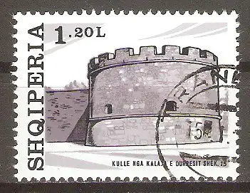 Briefmarke Albanien Mi.Nr. 1886 o Festungen 1976 / Burg von Durrës #