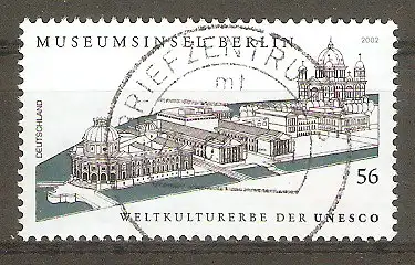 Briefmarke BRD Mi.Nr. 2274 o UNESCO-Welterbe 2002 / Museumsinsel Berlin #