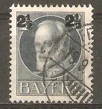 Briefmarke Bayern Mi.Nr. 111 A o König Ludwig III. 1916 #