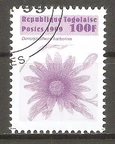 Briefmarke Togo Mi.Nr. 2832 o Blumen 1999 / Kapkörbchen (Dimorphotheca barberiae) #