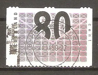 Briefmarke Niederlande Mi.Nr. 1603 o Freimarke für Geschäftspost 1997 / Stilisierte Briefumschläge #