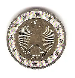 Euro Kursmünze BRD 2 Euro 2017 F #m9