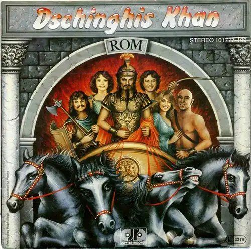 Vinyl-Single: Dschinghis Khan: Rom / Die Fremden Jupiter Records 101 777-100, (P) 1980