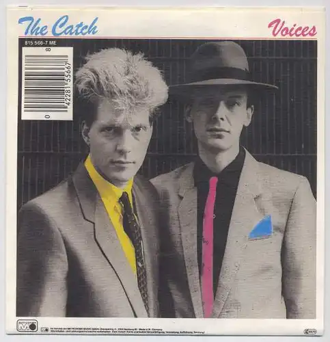 Vinyl-Single: The Catch: 25 Years / Voices Metronome 815 566-7, (P) 1983