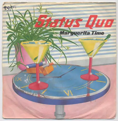 Vinyl-Single: Status Quo: Marguerita Time / Resurrection Vertigo 814 955-7, (P) 1982 EAN 042281495571 