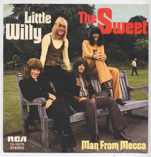 Vinyl-Single: The Sweet: Little Willy / Man From Mecca RCA 74-16179, (P) 1972
