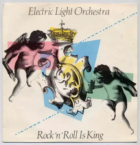 Vinyl-Single: Electric Light Orchestra: Rock \'n\' Roll Is King / After All Jet 7034, (P) 1983 