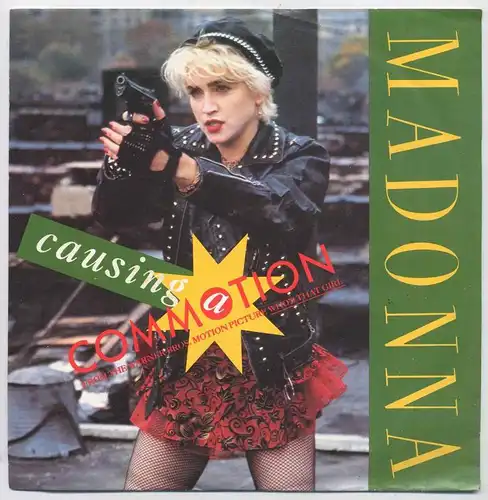 Vinyl-Single: Madonna: Causing A Commotion / Jimmy, Jimmy Sire 928 224-7, (P) 1987 EAN 