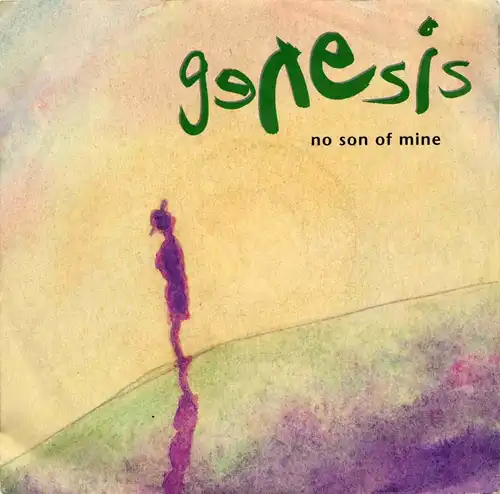 Vinyl-Single: Genesis: No Son Of Mine / Living Forever Virgin 114 719, (P) 1991 EAN 