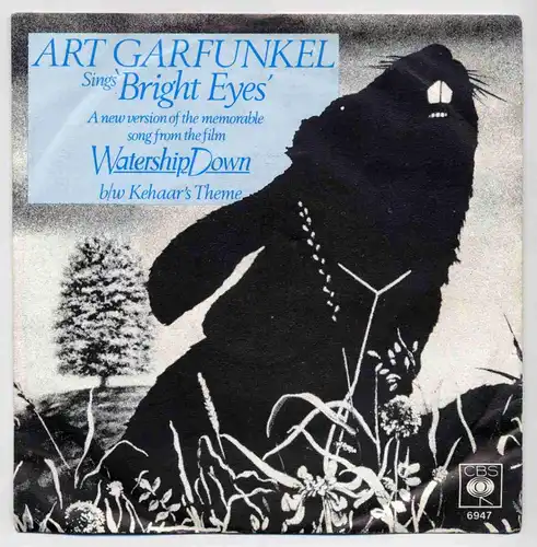 Vinyl-Single: Art Garfunkel: Bright Eyes / Kehaar\'s Theme  CBS S 6947, (P) 1978 