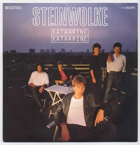 Vinyl-Single: Steinwolke: Katharine Katharine / Wenn du dich allein fühlst EMI Electrola 1 C 006 1652247, (P) 1983  
