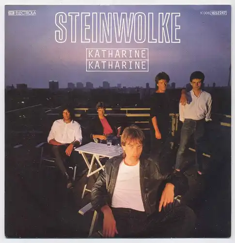 Vinyl-Single: Steinwolke: Katharine Katharine / Wenn du dich allein fühlst EMI Electrola 1 C 006 , (P) 1983  