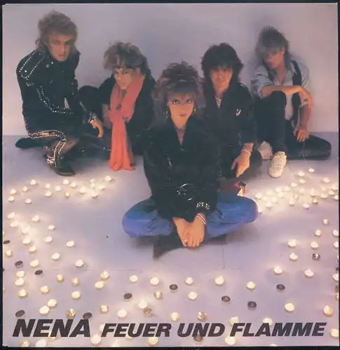 >Vinyl-Single: Nena: Feuer und Flamme / Woman On Fire CBS A 6266, (P) 1985 