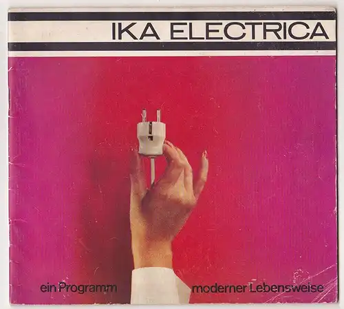 Heft  von IKA Electrica, Messe 1966