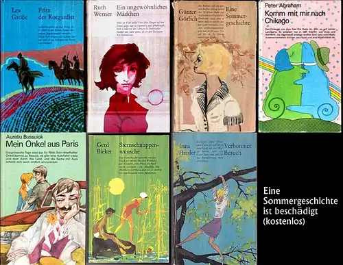 Illustrierte Jugendbücher der DDR (6+1)