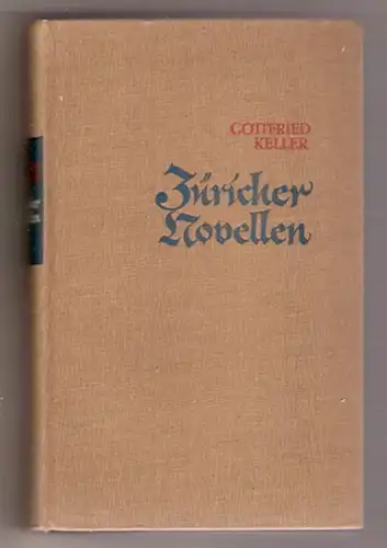 Züricher Novellen - Gottfried Keller, 1958