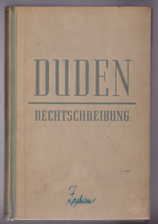 In frage kommen alte rechtschreibung