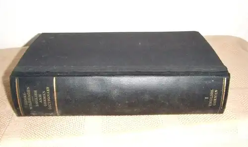 Englisch-Deutsch Wörterbuch - James/ Wildhagen, 1938