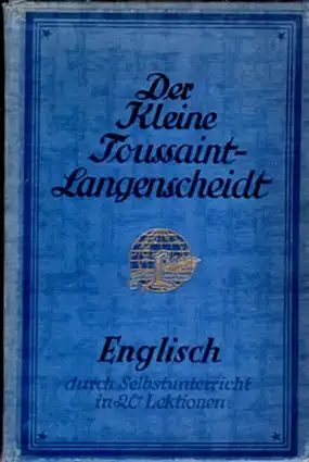 Der kleine Toussaint-Langenscheidt Englisch, 1926