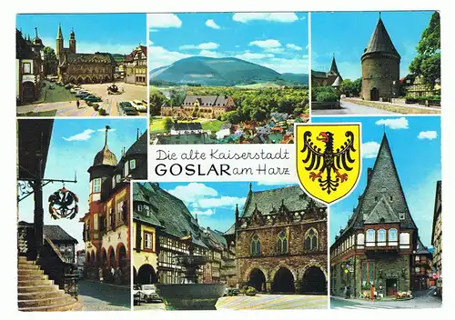 AK Goslar, alte Kaiserstadt