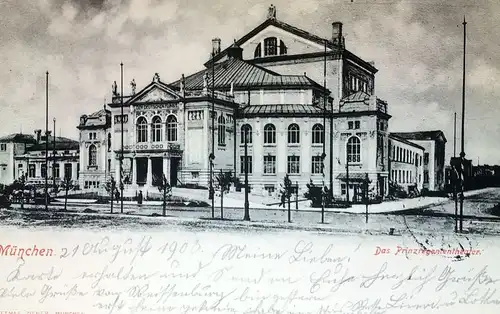 AK München Prinregententheater