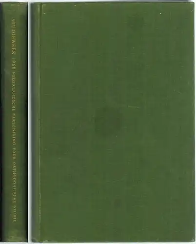 Studieweek 1960 [Studienwoche]. 25-30 April te Leiden
 Den Haag, Nederlandsche Vereeniging voor orthodontische Studie, 1960. 