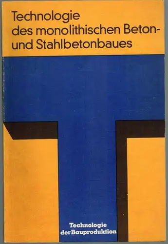 Röhling, Stefan; Röbenack, Karl-Dieter; Heinrich, Johannes; Danilov, Nikolai N: Technologie des monolithischen Beton- und Stahlbetonbaues, mit 74 Bildern und 33 Tabellen. [= Technologie der Bauproduktion]
 Berlin, Verlag für Bauwesen, 1978. 