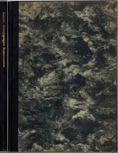 Koepcke, Werner: Umfangsgelagerte Rechtecksplatten mit drehbaren und eingespannten Rändern
 Borna Bez. Leipzig, Robert Noske, 1941. 