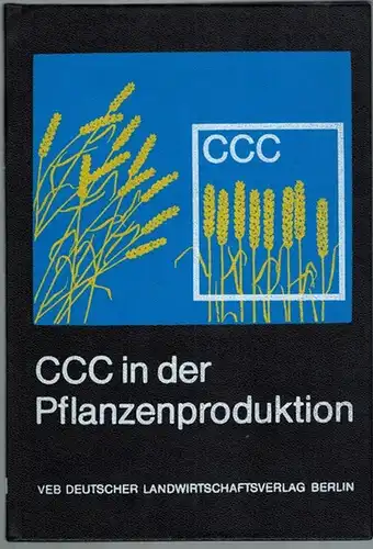 Zadoncev, A. I.; Pikus, G. R.; Grincenko, A. L: Chlorcholinchlorid (CCC) in der Pflanzenproduktion. Übersetzung aus dem Russischen. 1. Auflage
 Berlin, Deutscher Landwirtschaftsverlag, 1977. 