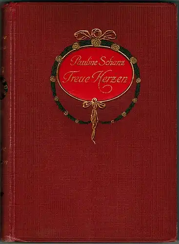 Schanz, Pauline: Treue Herzen. Erzählungen für die Mädchenwelt. Mit einer Heliogravüre und drei Einschaltbildern [von Edmund Brüning]
 Berlin, Verlag Jugendhort (Walther Bloch Nachf.), ohne Jahr (um 1905). 