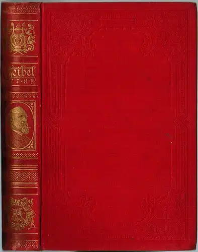 Geibel, Emanuel: Emanuel Geibels Gesammelte Werke. In acht Bänden. [1] Siebenter Band. Sophonisbe.   Meister Andrea.   Die Jagd von Beziers. [2] Achter.. 