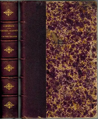 Moinaux, Jules: Les Tribunaux du bon Vieux Temps. Causes Grasses et Causes Salées. Dessins de E. Cottin. [= Les Tribunaux Comiques]
 Paris, Ernest Flammarion, ohne Jahr [1894]. 