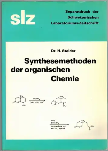 Stalder, H: Synthesemethoden der organischen Chemie. Separatdruck der Schweizerischen Laboratoriums-Zeitschrift. 1. Auflage
 Basel, Schweizerische Laboratoriums-Zeitschrift SLZ, (September 1978). 