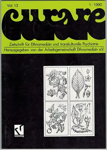 Arbeitsgemeinschaft Ethnomedizin e. V. (Hg.): curare. Zeitschrift Ethnomedizin und transkulturelle Psychiatrie. Vol. 13 [13. Jahrgang]. [Nummern:] 1 bis 4
 Braunschweig, Vieweg, 1990. 