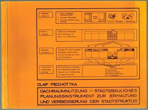 Piechottka, Olaf: Dachraumnutzung - städtebauliches Planungsinstrument zur Erhaltung und Verbesserung der Stadtstruktur; exemplarisch dargestellt am Bezirk Berlin-Wilmersdorf
 Berlin, Kommissionsverlag Kiepert, 1978. 
